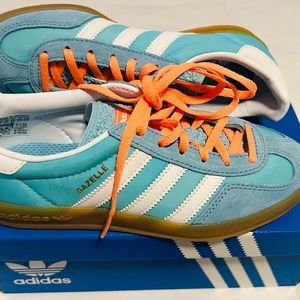 Adidas Gazelle Indoor Blue White Gum